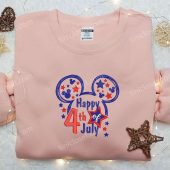 Star Mickey Mouse Happy 4th July Embroidered Shirt Disney Embroidered Shirt Best Patriotic Shirts 3.jpg - demo10