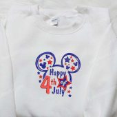 Star Mickey Mouse Happy 4th July Embroidered Shirt Disney Embroidered Shirt Best Patriotic Shirts 4.jpg - demo10