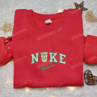 Starbucks Coffee x Nike Embroidered Shirt Hoodie & Sweatshirt Perfect Blend of Style & Comfort| soulcals.com