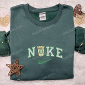 Starbucks Coffee X Nike Embroidered Shirt Favorite Food And Drink Embroidered Hoodie Nike Inspired Embroidered Sweatshirt 2.jpeg - demo10