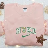 Starbucks Coffee X Nike Embroidered Shirt Favorite Food And Drink Embroidered Hoodie Nike Inspired Embroidered Sweatshirt 4.jpeg - demo10