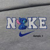 Stitch Angel Nike Embroidered Shirt Custom Nike Embroidered Shirt Matching Couple Shirt 4.jpeg - demo10
