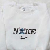Stitch Drinking Boba X Nike Embroidered Shirt Disney Characters Embroidered Hoodie Nike Inspired Embroidered Sweatshirt 2.jpeg - demo10