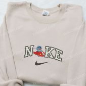 Stitch Driving Car X Nike Embroidered Shirt Disney Characters Embroidered Hoodie Nike Inspired Embroidered Sweatshirt 1.jpeg - demo10