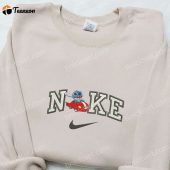Stitch Driving Car X Nike Embroidered Shirt Disney Characters Embroidered Hoodie Nike Inspired Embroidered Sweatshirt.jpeg - demo10