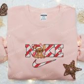 Stitch Gingerbread Candy Canes X Nike Embroidered Shirt Disney Characters Embroidered Hoodie Christmas Embroidered Sweatshirt 2.jpeg - demo10