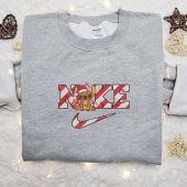Stitch Gingerbread Candy Canes X Nike Embroidered Shirt Disney Characters Embroidered Hoodie Christmas Embroidered Sweatshirt 3.jpeg - demo10