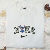 Stitch Shout X Nike Cartoon Embroidered Sweatshirt Disney Characters Embroidered Shirt Best Gift Ideas For Family 1.jpeg - demo10