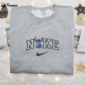 Stitch Shout X Nike Cartoon Embroidered Sweatshirt Disney Characters Embroidered Shirt Best Gift Ideas For Family.jpeg - demo10