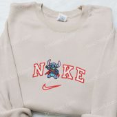Stitch Superman X Nike Embroidered Shirt Disney Characters Embroidered Hoodie Nike Inspired Embroidered Sweatshirt 3.jpeg - demo10