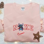 Stitch Superman X Nike Embroidered Shirt Disney Characters Embroidered Hoodie Nike Inspired Embroidered Sweatshirt 4.jpeg - demo10