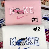 Suki Brian Fast And Furious Nike Embroidered Sweatshirt Perfect Valentines Day Gift For Couples| soulcals.com