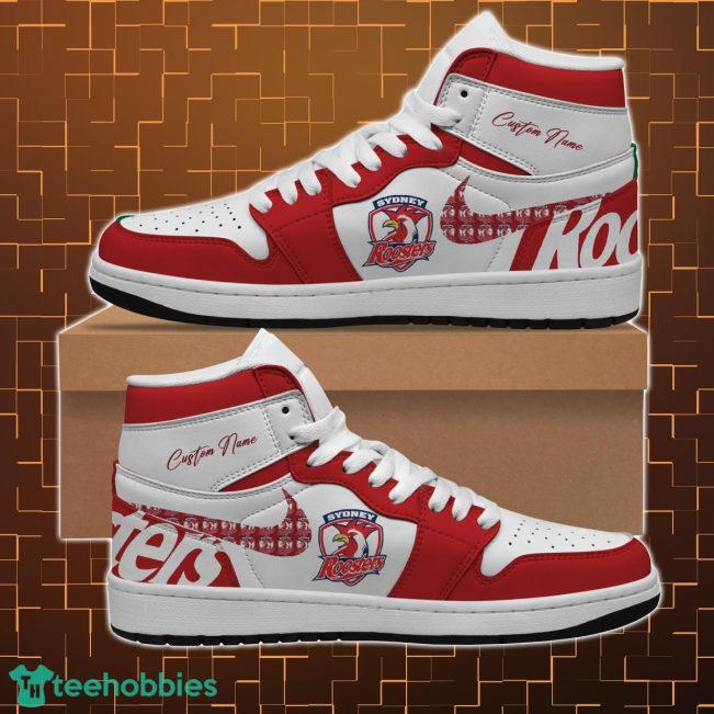 Sydney Roosters NRL Air Jordan Hightop Shoes Custom Name For fans