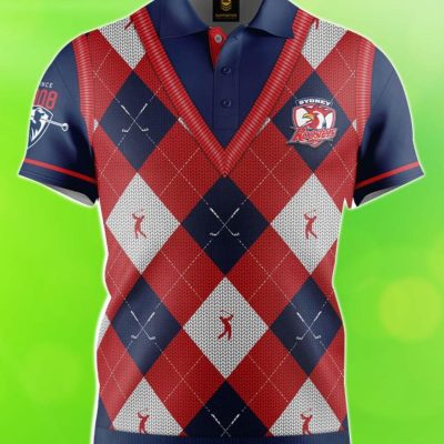 Sydney Roosters NRL Fairway Golf Polo Shirt Best Gift Men And Women For Fans