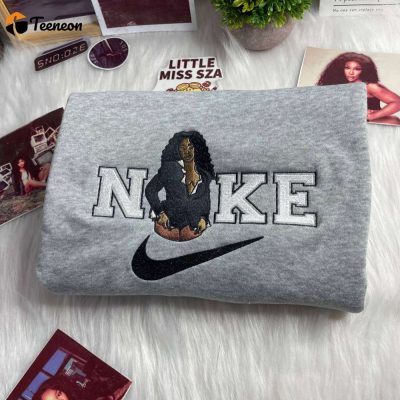 SZA Nike Embroidered Sweatshirt| soulcals.com