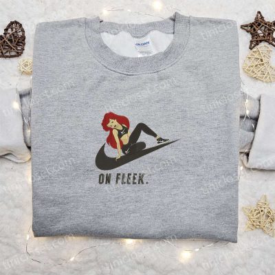 SZA Toon x Swoosh Cartoon Embroidered Hoodie & Nike Inspired Shirt B Gift for Men Women Family Gift Ideas| soulcals.com