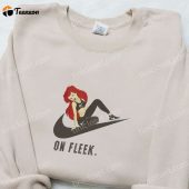 Sza Toon X Swoosh Cartoon Embroidered Hoodie Nike Inspired Embroidered Shirt Best Gift Ideas For Family.jpeg - demo10