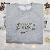The Witcher Chibi X Nike Swoosh Embroidered Shirt Nike Inspired Embroidered Hoodie Best Gifts For Family.jpeg - demo10