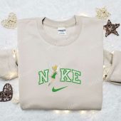 Tinkerbell X Nike Cartoon Embroidered Sweatshirt Disney Characters Embroidered Shirt Best Gift Ideas For Family 2.jpeg - demo10