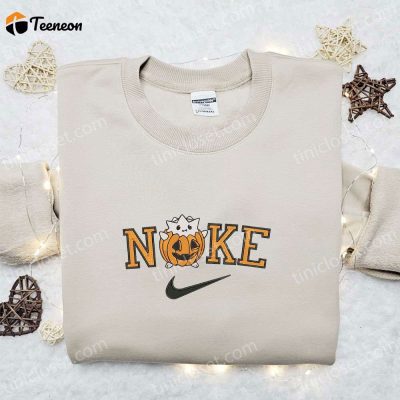 Togepi Pumpkin x Nike Embroidered Sweatshirt, Halloween Shirt B Gift for Men Women Gift Ideas| soulcals.com
