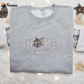 Tom Head X Nike Cartoon Embroidered Sweatshirt Tom And Jerry Embroidered Shirt Best Gift Ideas For Family.jpeg - demo10