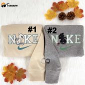 Toothless Night Fury And Light Disney Nike Embroidered Sweatshirts| soulcals.com