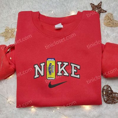 Twisted Tea x Nike Embroidered Shirt Favorite Food & Drink Hoodie Nike Inspired Sweatshirt| soulcals.com