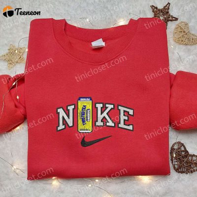 Twisted Tea x Nike Embroidered Shirt Favorite Food & Drink Hoodie Nike Inspired Sweatshirt| soulcals.com