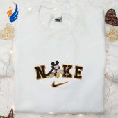 Vampire Costume Halloween Masquerade Mickey Mouse X Nike Embroidered Shirt Trick Or Treat Embroidered Sweatshirt Cute Halloween Embroidered Hoodie.jpg - demo10