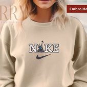 Vintage Halloween Disney Stich Nike Embroidered Sweatshirt Halloween Gifts For Adults 5.jpeg - demo10