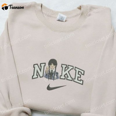 Wedn Gift for Men Women Addams And Thing x Nike Embroidered Shirt & Hoodie B Gift for Men Women Family Gifts| soulcals.com