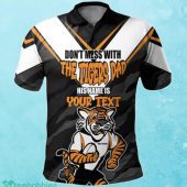 Wests Tigers Custom Name Father’s Day Nrl Custom Polo Shirt Best Gift For Fan - demo10