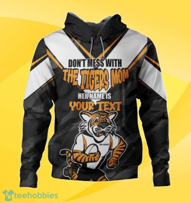 Wests Tigers Custom Name Mother?s Day NRL Custom Hoodie Best Gift For Fans