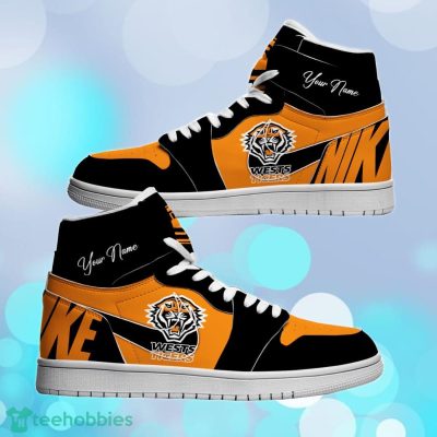 Wests Tigers Custom Name NRL Air Jordan HighTop Best Gift For Fans