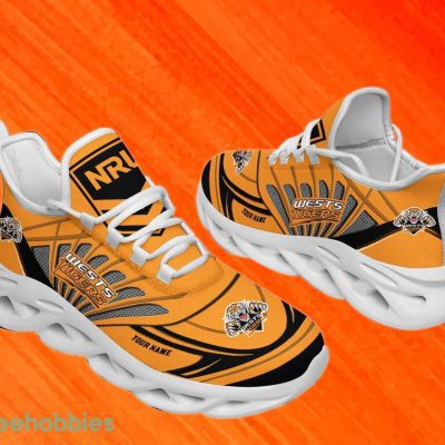 Wests Tigers Custom Name NRL Max Soul Shoes Men And Women For Fans