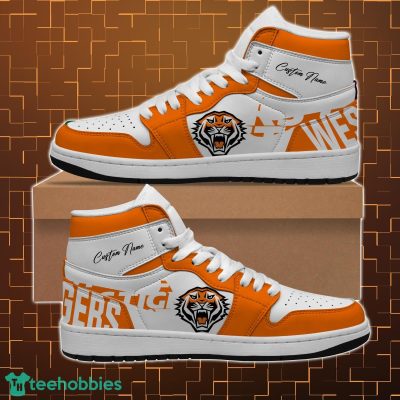 Wests Tigers NRL Air Jordan Hightop Shoes Custom Name For fans