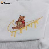 Winnie Pooh Nike Swoosh Sweatshirt Disney Embroidered Hoodie Custom Nike Swoosh Shirt.jpeg - demo10
