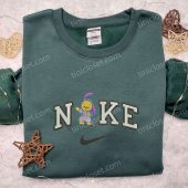 Winnie The Pooh X Nike Embroidered Shirt Disney Characters Embroidered Hoodie Nike Inspired Embroidered Sweatshirt 2.jpeg - demo10