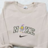 Winnie The Pooh X Nike Embroidered Shirt Disney Characters Embroidered Hoodie Nike Inspired Embroidered Sweatshirt 5.jpeg - demo10