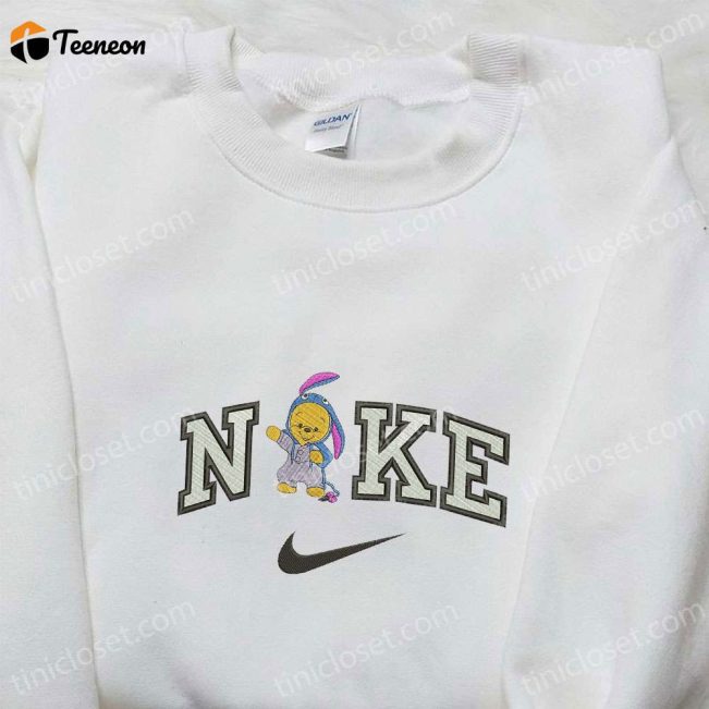 Disney Characters Embroidered Shirt Hoodie & Sweatshirt Winnie The Pooh x Nike Inspired Collection| soulcals.com