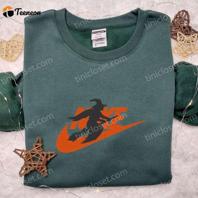 Witch x Nike Embroidered Shirt Hoodie & Sweatshirt Spooktacular Halloween Collection with Nike-Inspired D Gift for Men Women| soulcals.com