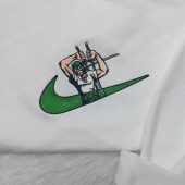 Zoro One Piece Nike Swoosh Shirt One Piece Nike Sweatshirt Anime Embroidered Hoodie 1.jpeg - demo10