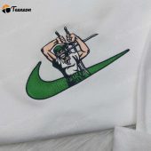 Zoro One Piece Nike Swoosh Shirt One Piece Nike Sweatshirt Anime Embroidered Hoodie.jpeg - demo10