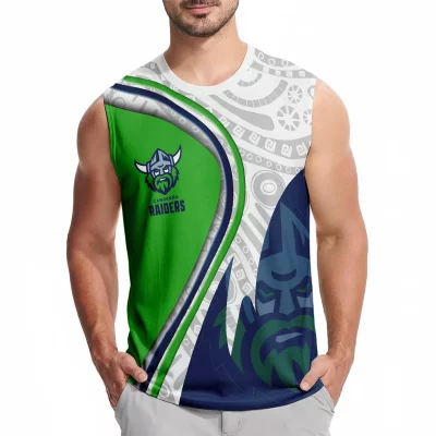 Canberra Raiders Personalized Tank Top Gift For Fans