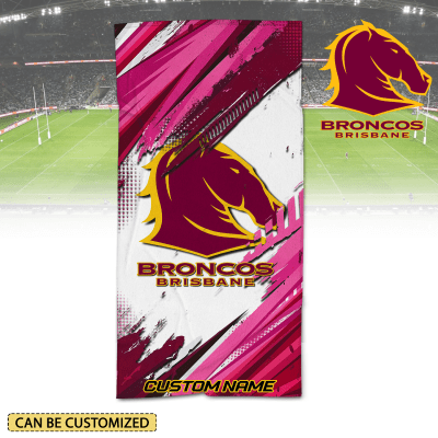 Brisbane Broncos Pool Travel Beach  Towels s