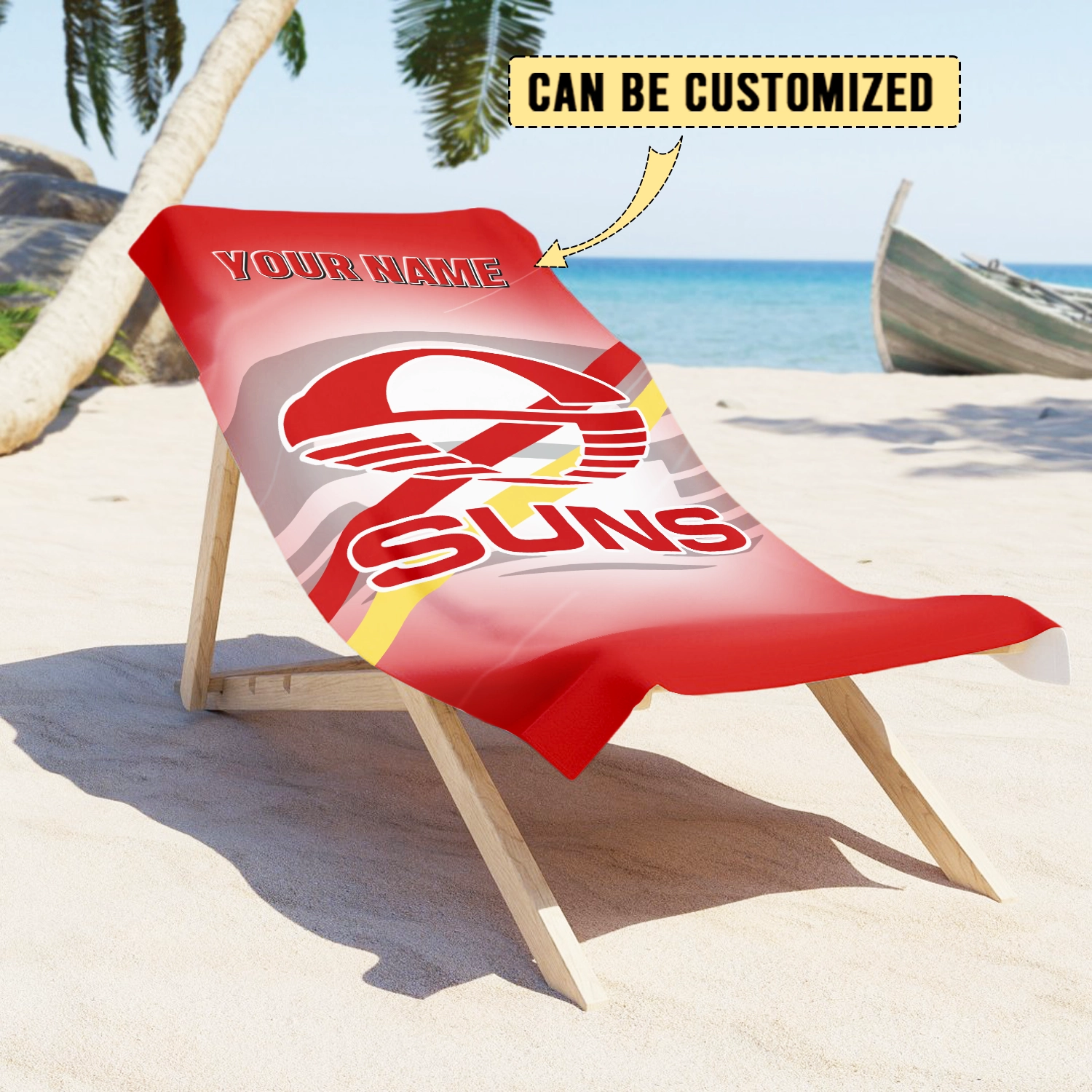 Gold Coast Suns Pool Travel Beach  Towels s Gold Coast Suns Pool Travel Beach  Towels s