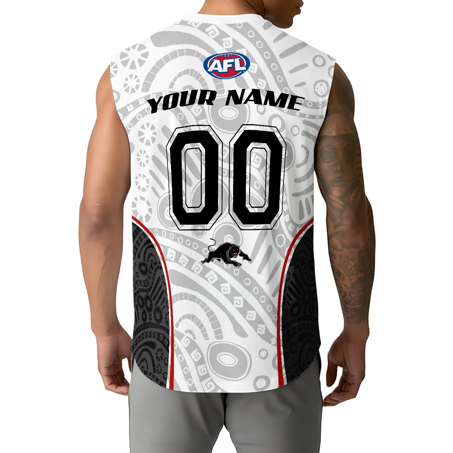 Penrith Panthers Personalized Tank Top Gift For Fans Penrith Panthers Personalized Tank Top Gift For Fans