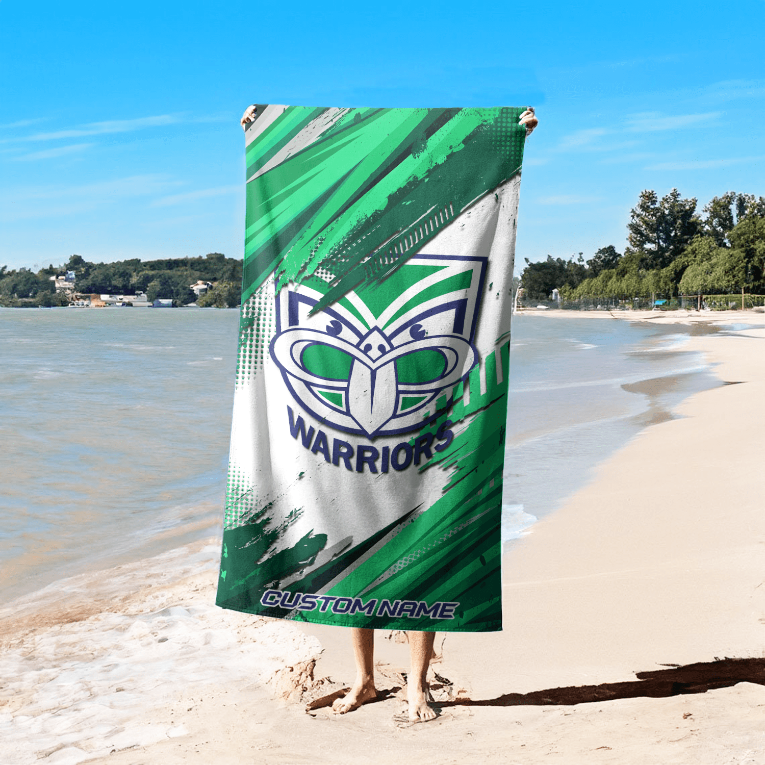 New Zealand Warriors Pool Travel Beach  Towels s New Zealand Warriors Pool Travel Beach  Towels s