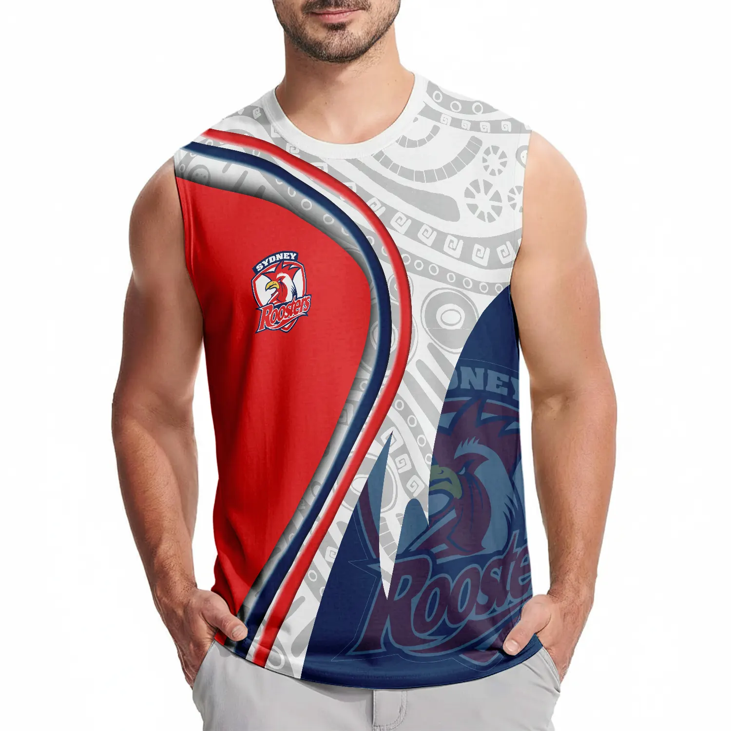 Sydney Roosters Personalized Tank Top Gift For Fans Sydney Roosters Personalized Tank Top Gift For Fans