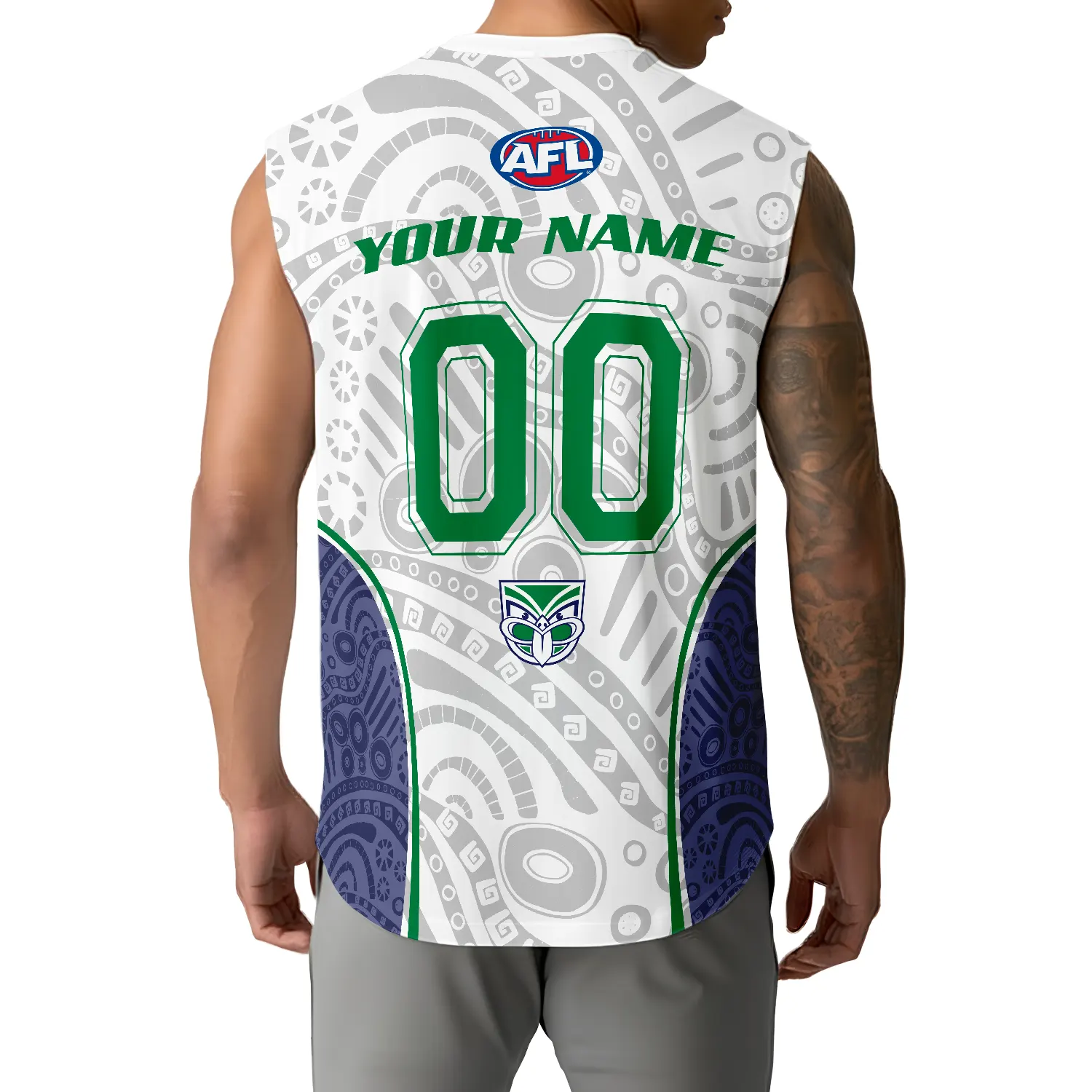 New Zealand Warriors Personalized Tank Top Gift For Fans New Zealand Warriors Personalized Tank Top Gift For Fans